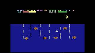 Harbour Attack - C16 Commodore 16 Game playthrough with commentary