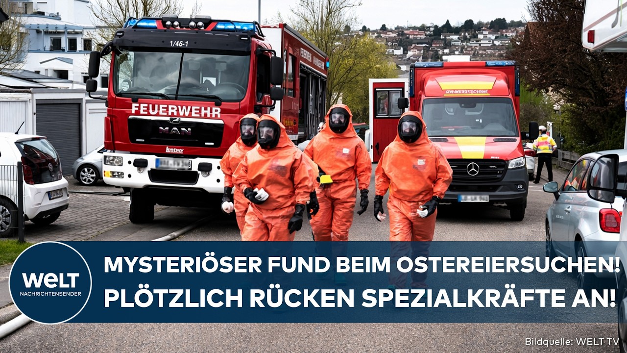 BADEN-WÜRTTEMBERG: Gift-Alarm an Ostern! Spezialkräfte rücken wegen mysteriösem Fund an