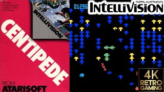 Centipede Intellivision 4k Gameplay