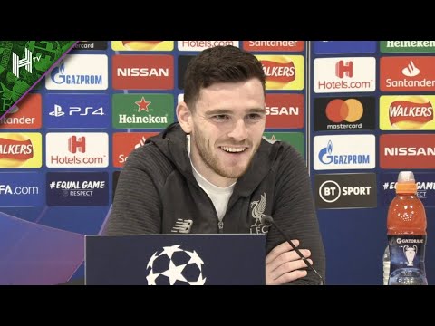 チャンピオンズリーグでのアンフィールドの役割は大きい｜リバプール対アトレティコ｜ロバートソンの試合前記者会見 (Anfield role huge in Champions League | Liverpool vs Atletico | Robertson pre-match press conference)