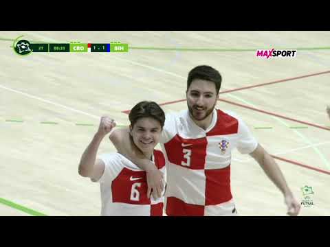 HRVATSKA U-19 vs BiH U-19 2:2 (3. kolo,skupina 7,glavna runda,kvalifikacije za U-19 EP u futsalu)