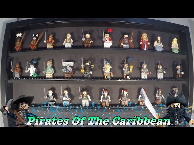 Vídeo relacionado con LEGO Pirates of The Caribbean Minifigure - Skeletons (4 Pack) with Free Side Display