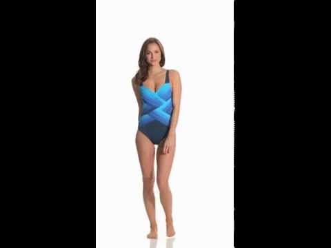 Gottex Harmony Square Neck One Piece | SwimOutlet.com