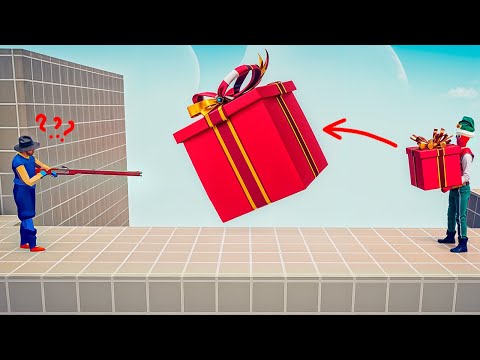 RANDOM GIFT vs EVERY UNIT - Totally Accurate Battle Simulator TABS