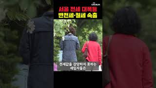 서울 아파트 전셋값 상승률 6년만에 최대치 [티조Clip] #shorts