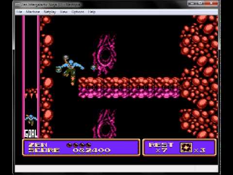 Lets Play Zen The Intergalactic Ninja nes pt 2