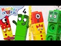 ​ @Numberblocks -Peekaboo! 🙈✨| Numberblocks MathLink Cubes | Learn to Count