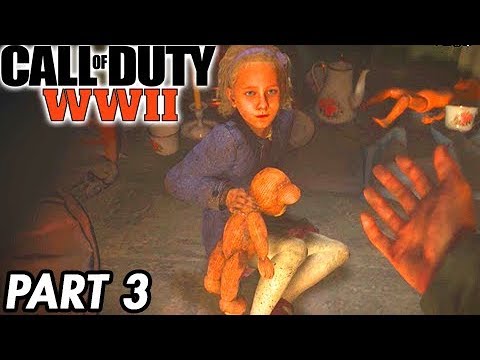 COD WW2 Walkthrough Gameplay Part 3 for PS4, Xbox One, PC.