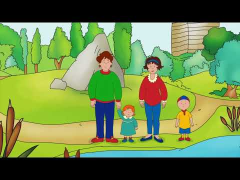 Caillou Practicing Safety