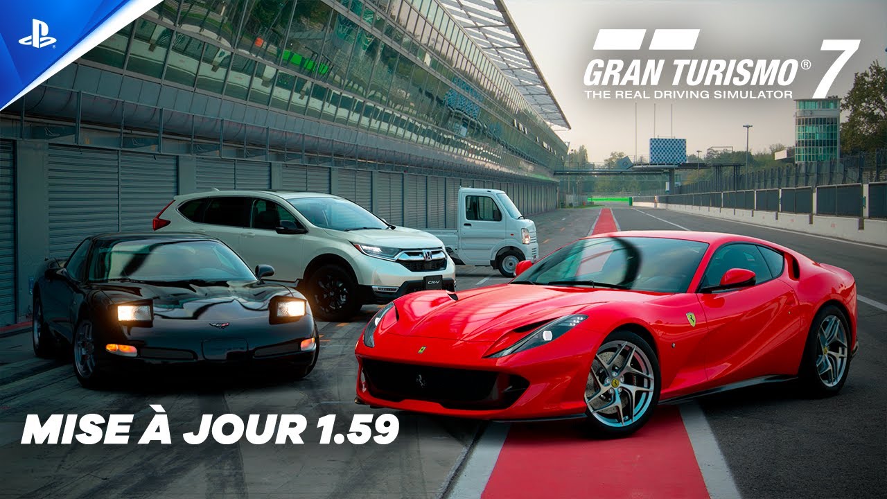 La mise à jour 1.59 de Gran Turismo 7 est disponible aujourd’hui