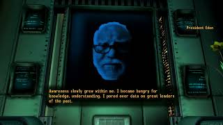 Fallout 3 President Eden Animated Interactive Face Mod