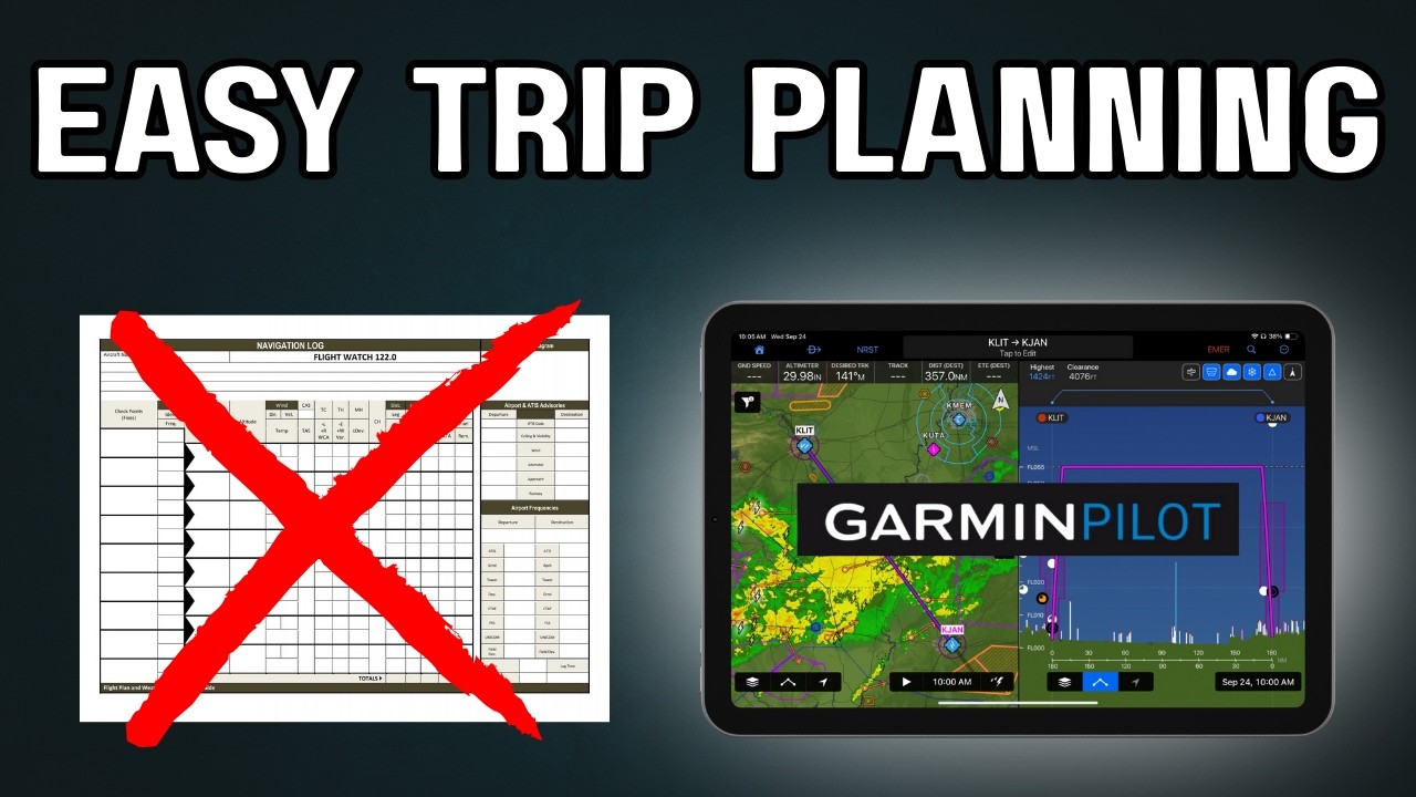 Why You Should Be Using Garmin Pilot for VFR Trip Planning