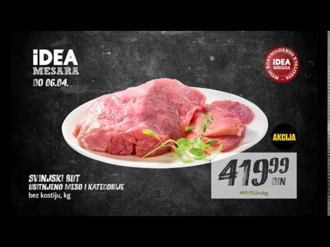 IDEA: super ponuda mesa do 06.04.2017.