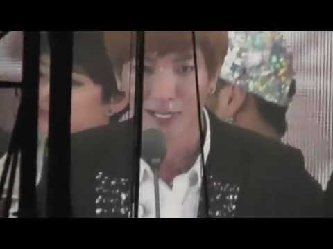 (ENG) Super Junior - Win DAESANG Award Speech!! + Teuk Crying