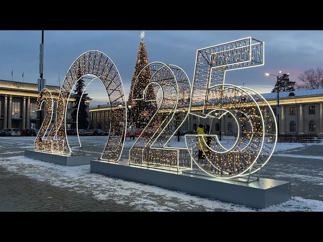 Ангарск готовится к Новому году