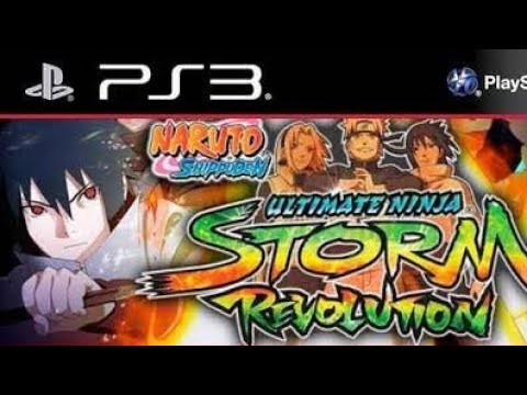 Naruto Shippuden Ultimate Ninja Storm Revolution + DLC PS3 Pkg No Han