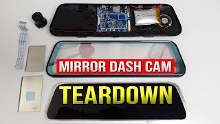 WOLFBOX T10 Mirror Dash Cam Teardown Disassembly
