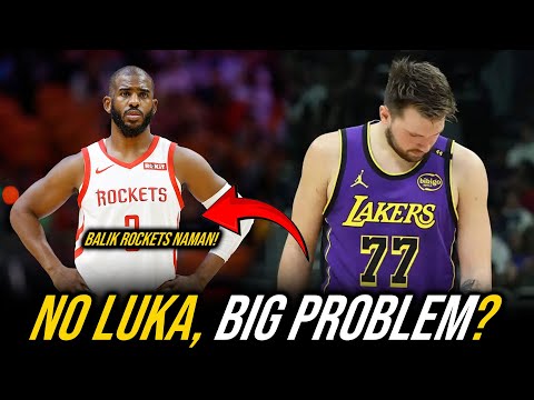 Luka Doncic BIGLANG Hindi MAKAKAPAGLARO | Balik sa Rockets si Chris Paul?