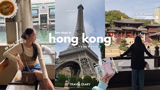 first time in Hong Kong 🇭🇰 | exploring Tsim Sha Tsui, food trips, ESR Wallet & Macau day tour