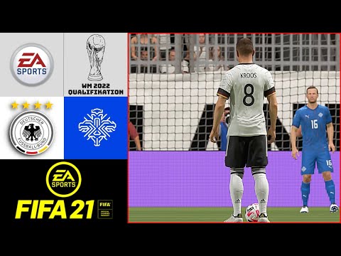 FIFA 21: Deutschland - Island l WM 2022 Qualifikation - 1.Spieltag l Prognose Deutsch [FULL HD]