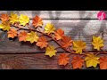 How To Make Paper Leaf DIY Leaf Easy Craft Paper Craft