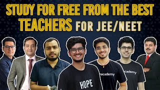 STUDY FOR FREE From the BEST Teachers For JEE/NEET ❤️ | Optimize JEE/NEET Preparation | Harman Singh