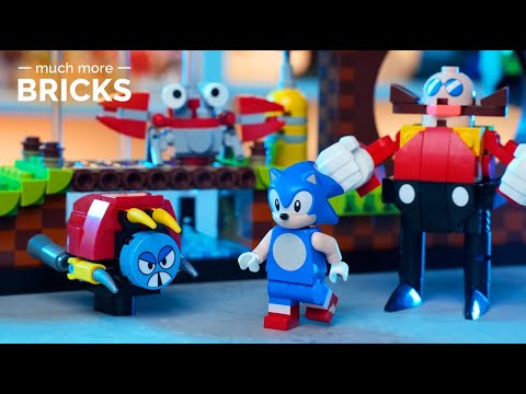 Vidéo LEGO Ideas 21331 : Sonic the Hedgehog – Green Hill Zone