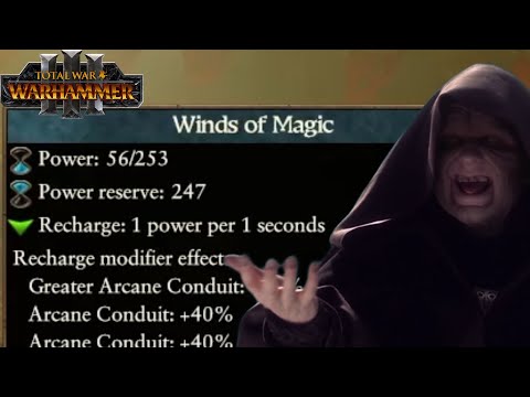 Teclis Has Unlimited Power!!! Total War Warhammer