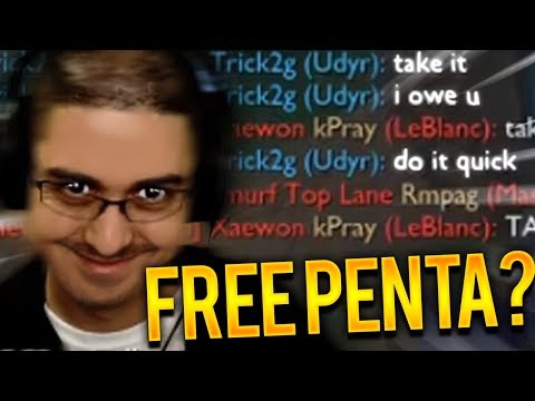 I GAVE THIS YI A FREE PENTA KILL!! (OR DID I?) - Trick2g