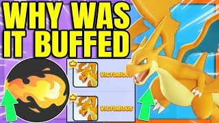 Why was MEGA CHARIZARD Y BUFFED and not NERFED harder! | Pokemon Unite
