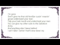 Buck Owens - Understand Your Man Lyrics