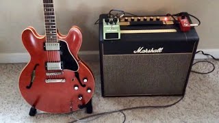 Video thumbnail for Gibson ES-333 and Marshall SV20c by Gene M Thompson