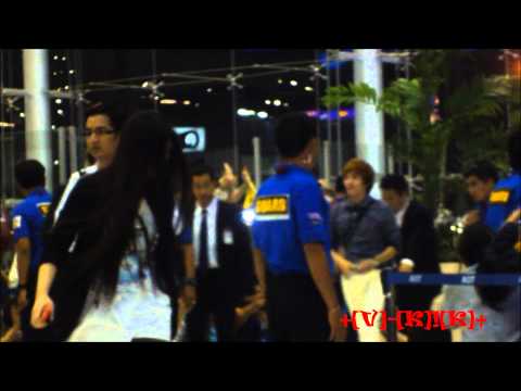 [Fancam] 121004 - Woo Young,INFINITE,T ARA,FT Island,U Kiss,B A P,B2ST,Sistar,KARA,SJ back to Korea