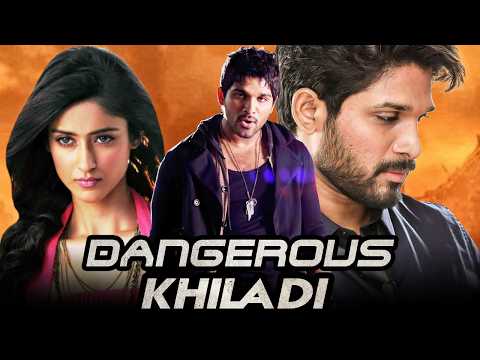 Allu Arjun Blockbuster Action Comedy Hindi Dubbed Movie | डेंजरस खिलाड़ी | Ileana D'Cruz, Sonu Sood