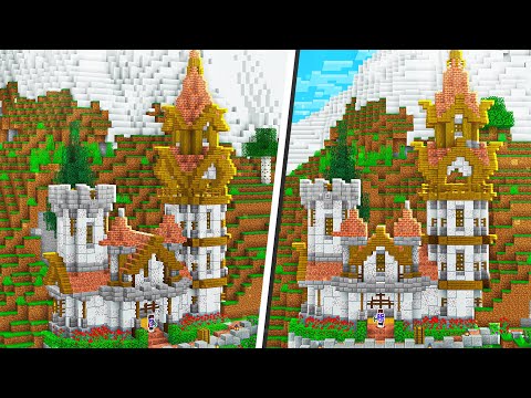 O MEU NOVO CASTELO ESTÁ LINDO!!! - Minecraft Irmandade 2 - 20