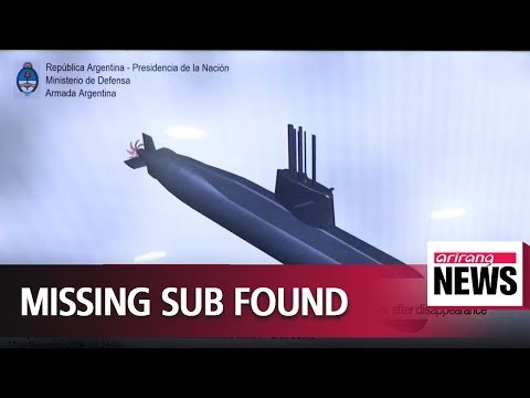 Missing Argentine submarine with 44 on board found a year after disappearance
