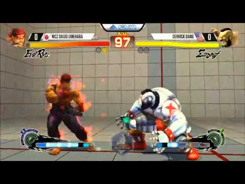 EVO 2015 MCZ Daigo Umehara (Evil Ryu) x Derrick Dang (Zangief)   pt 1