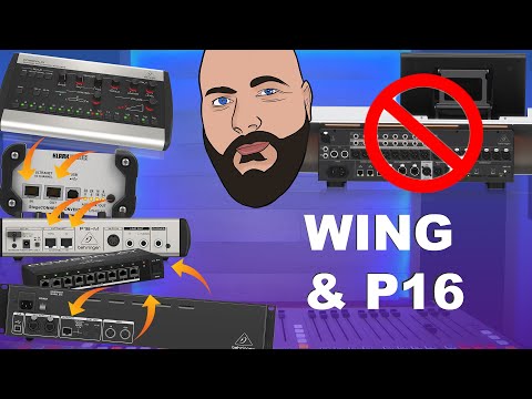 WING & P16  - How to use Ultranet through AES50 - Quick WING Tips