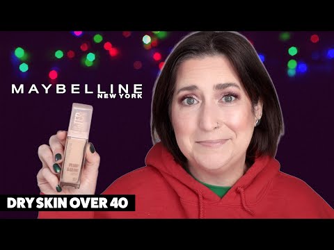 MAYBELLINE LIFTER PLUMP & GLOW FOUNDATION | Dry Skin Review & Wear Test