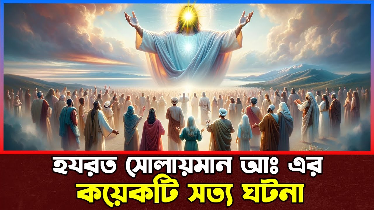 হযরত সোলায়মান আঃ এর কয়েকটি সত্য ঘটনা । Islamic Story Bangla