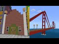Minecraft Subway Golden Gate Bridge