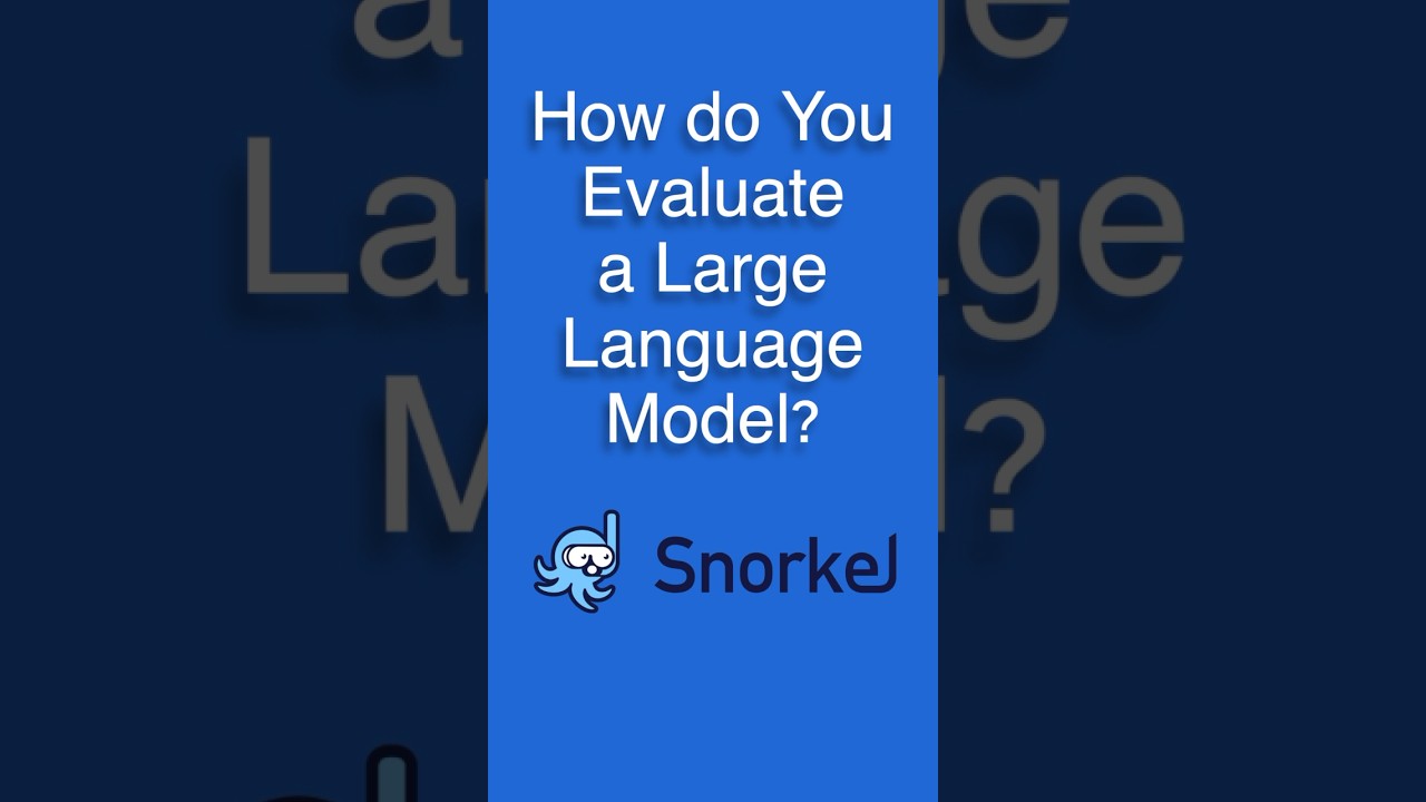 Large language model evaluation: how do you do it? #ai #evaluation #airesearch #stanford #shorts