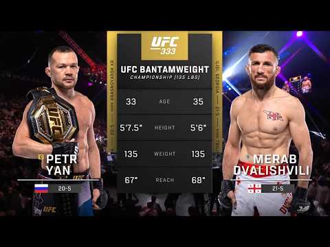 UFC 333 : დვალიშვილი VS იანი 3 - სრული ბრძოლა