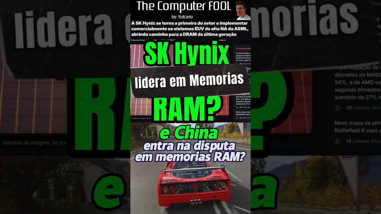 SK Hynix, agora fábricas as melhores memórias do mercado? e China entra no mercado de Memórias?