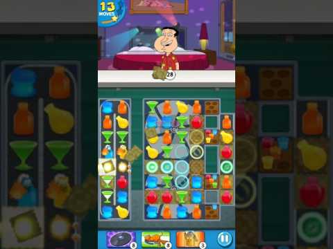 Family Guy - Another Freakin Mobile Game - Level 142 - No Boosters (by match3news.com)