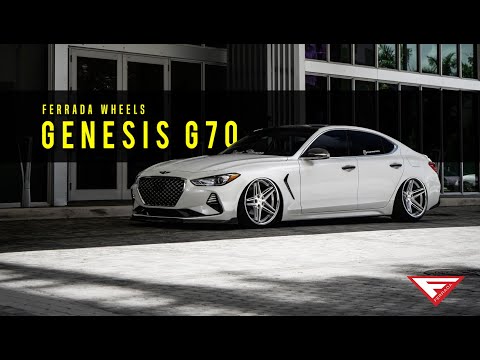 WORLD'S WIDEST G70 | 2020 Genesis G70 | Ferrada Wheels CM1