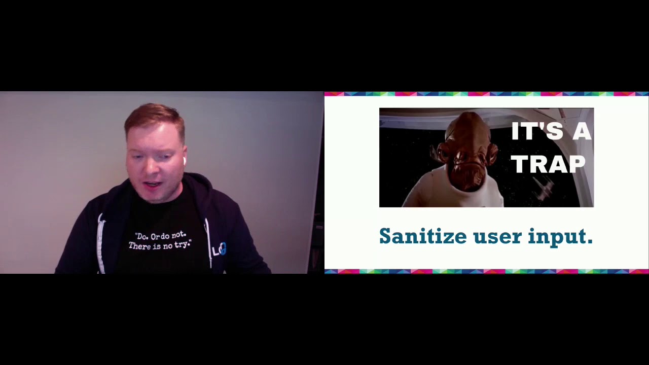 Hacking live! A realtime look at website security / DrupalCon Global 2020