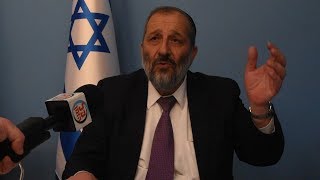 שר הפנים, אריה דרעי בראיון: "ב'יש עתיד' יעשו פסטיבל, אבל נמשיך הלאה"