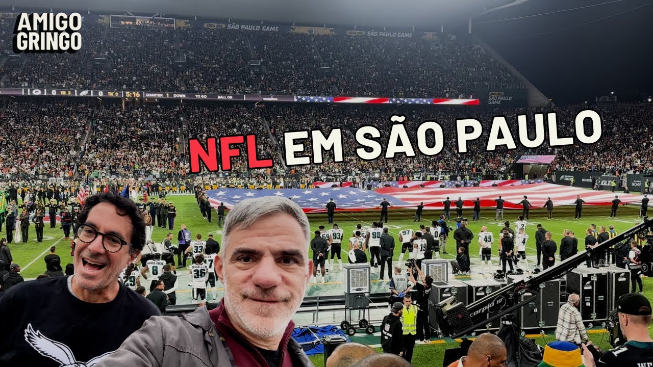 THE FIRST NFL GAME EVER IN BRAZIL (with English subtitles)