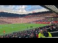 Manchester Derby! Old Trafford Bouncing | United 2-1 City | Atmosphere | Bruno Casemiro Varane MUFC
